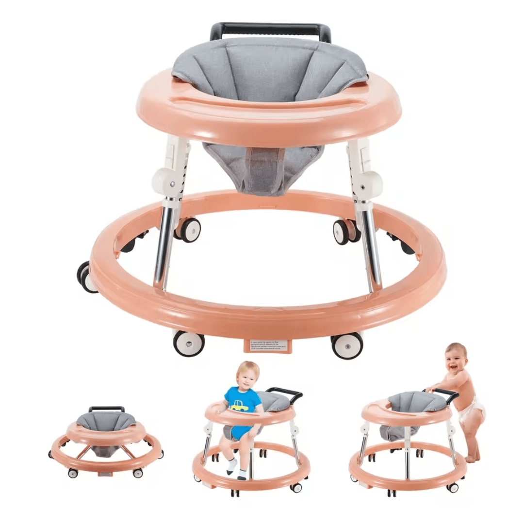 Baby Walker Foldable with 9 Adjustable Heights