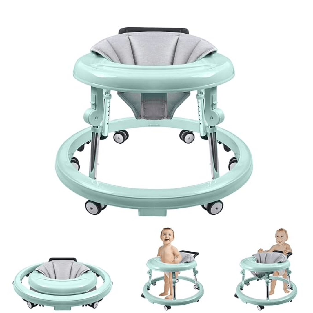 Baby Walker Foldable with 9 Adjustable Heights